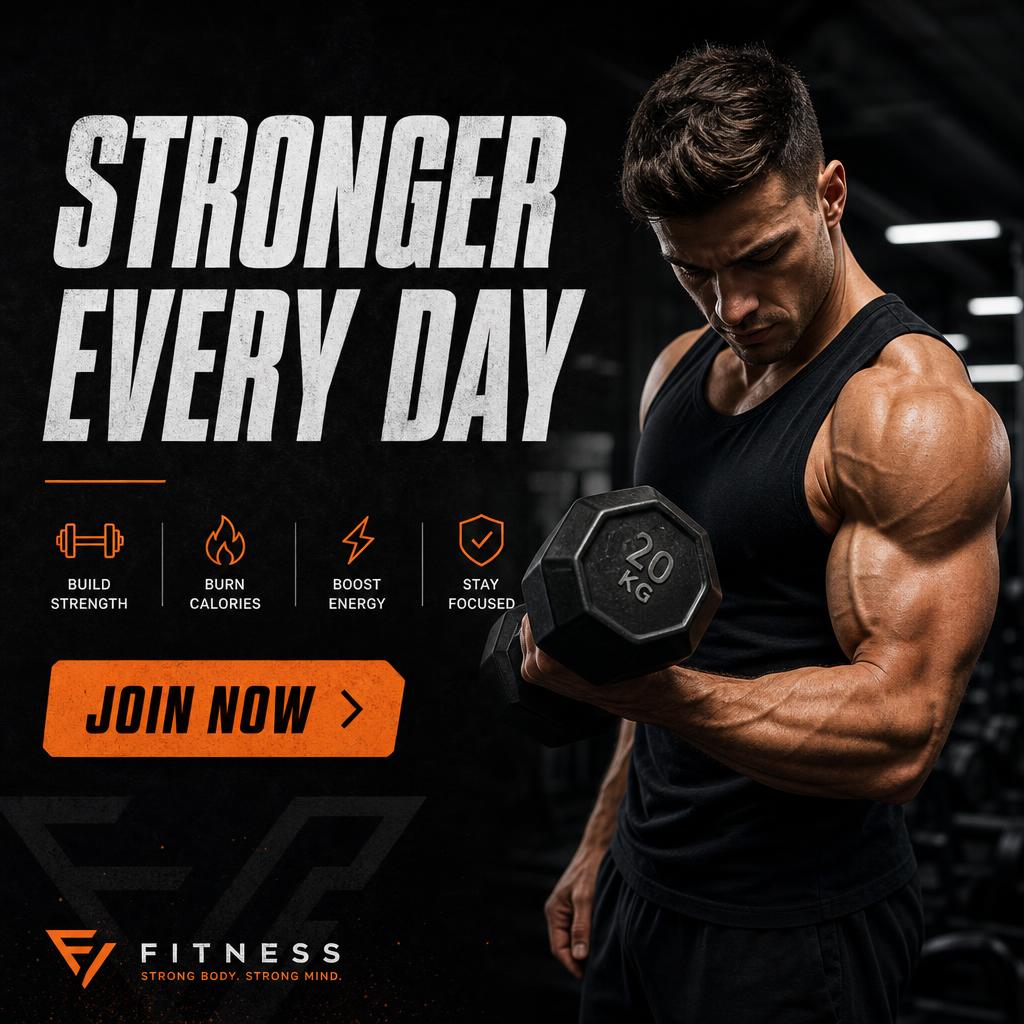 Ad sample: fitness gym membership ad